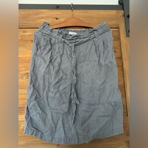 Ellen Tracy Linen Lightweight Breathable Skirt  Size M